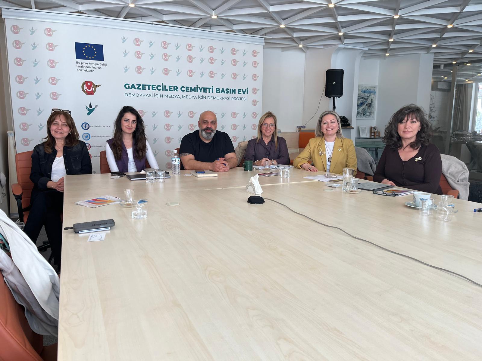 Gazeteciler Cemiyeti Basın Evi’ne Konuk Olduk